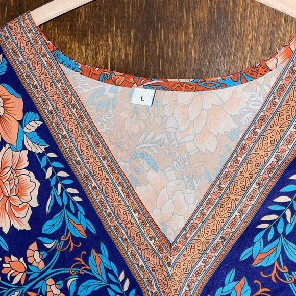 Floral multicolored dress - Picture 4 of 5